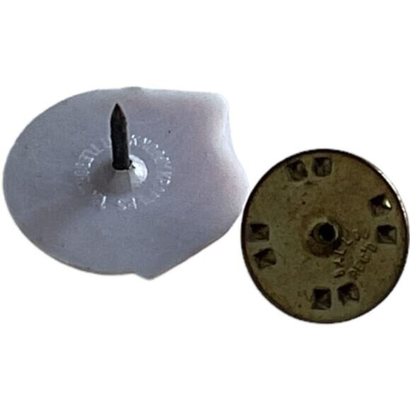 Vintage United Way Logo Lapel Pin Collectible With Pinback & Clutch - Picture 4 of 5